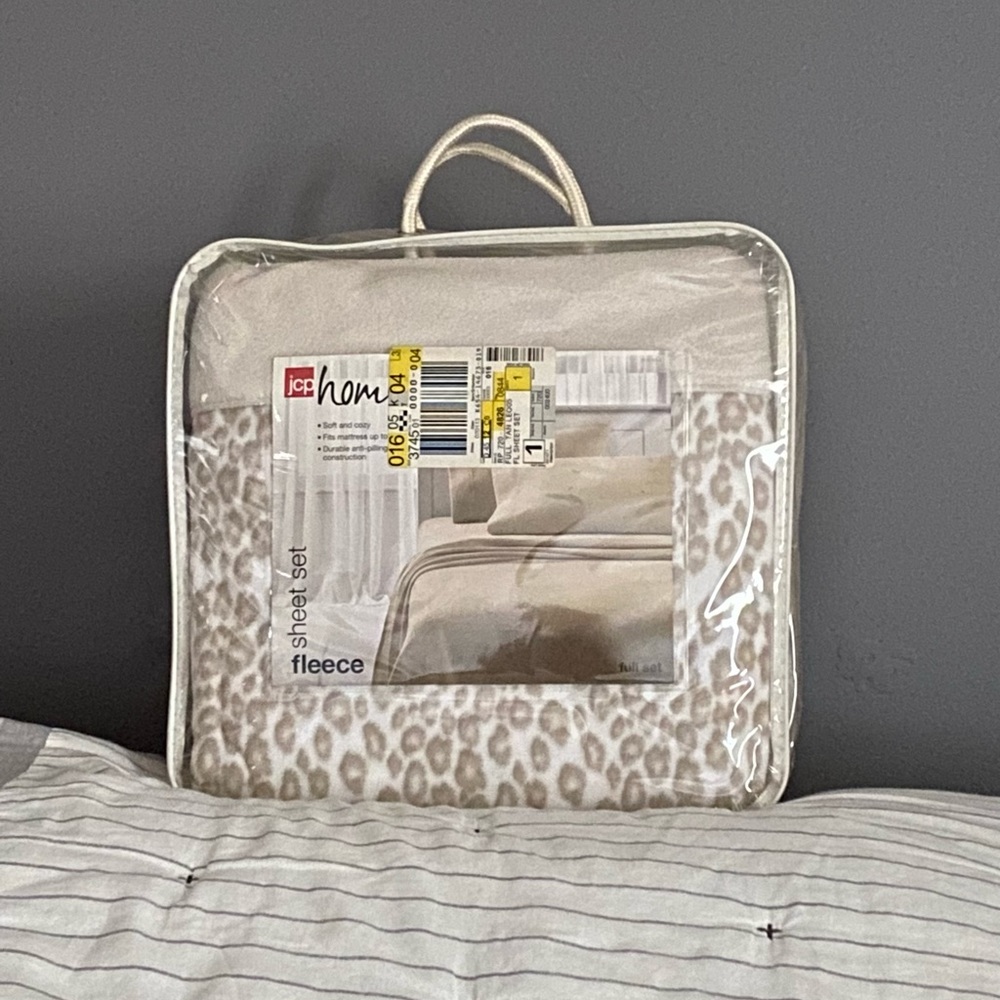 🌼 JP Home Fleece Sheet Set 🌼